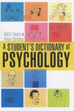 Student dictionary psychology for sale  DUNFERMLINE