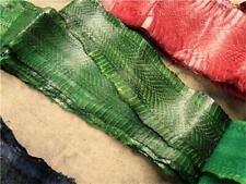 Genuine snakeskin leather for sale  Shipping to United Kingdom
