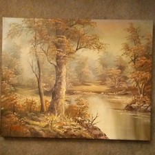 Oil painting vintage for sale  MANCHESTER