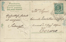 Alpini cartolina indirizzata usato  Paderno Dugnano