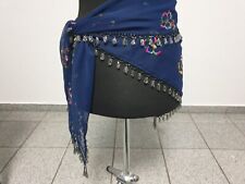 Tuch bauchtanz blau gebraucht kaufen  Bad Oeynhausen