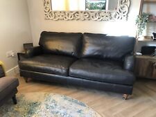 Leather sofa thomas for sale  GREENOCK