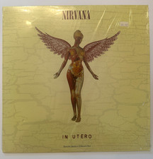 NIRVANA LP In Utero 1993 1st Press Clear Vinyl OG DGC-24607 Special Ed. Disc comprar usado  Enviando para Brazil