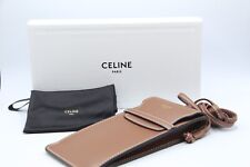 Usado, NOVA BOLSA DE ÓCULOS DE SOL CELINE MARROM PULSEIRA DE COURO ESTOJO CAIXA BRANCA comprar usado  Enviando para Brazil