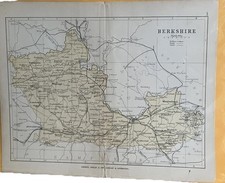 County map berkshire for sale  LONDON