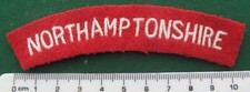 Northamptonshire regiment shou for sale  DONCASTER