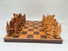 Hand carved chess gebraucht kaufen  Leverkusen