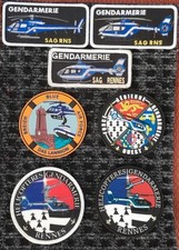 Lot écussons gendarmerie d'occasion  Laillé