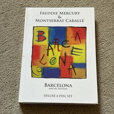 Freddie Mercury Barcelona Special Edition 3 CD/1 DVD Box Montserrat Caballé comprar usado  Enviando para Brazil