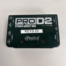 Caixa direta estéreo passiva Radial ProD2, usado comprar usado Caixa direta estéreo passiva Radial ProD2, usado comprar usado  Enviando para Brazil