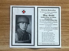 Sterbebild wk2 eiberg gebraucht kaufen  Bocholt