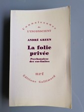 Folie privée psychanalyse d'occasion  Bourg-de-Péage