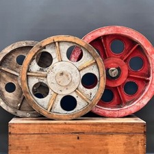 Vintage industrial wooden for sale  EDINBURGH