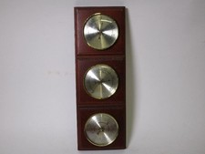 Dekoratives holz wandbarometer gebraucht kaufen  Deutschland