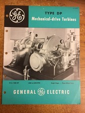 General Electric. Turbinas de acionamento mecânico tipo DP. Por volta de 1957 comprar usado  Enviando para Brazil