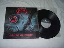 OBITUARY Cause Of Death '90 ORIGINAL RARE IMPORT 1st press LP comprar usado  Enviando para Brazil