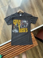 Camiseta Vintage Guns N Roses “BANNED” 1987 Tour Ponto Único Tamanho M comprar usado  Enviando para Brazil