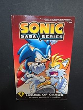 SONIC SAGA SERIES VOLUME 4 HOUSE OF CARDS Archie Comics 2013 TPB TP SC Book RARE comprar usado  Enviando para Brazil