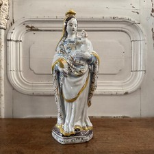 Vierge enfant faïence d'occasion  Nantes-