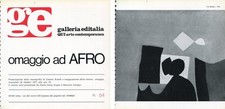 Afro basaldella omaggio usato  Italia