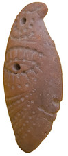 Fischietto ceramica neolitica. usato  Spedire a Italy