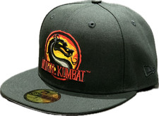 Chapéu ajustável Mortal Kombat New Era preto 59Fifty masculino - Franquia épica de videogame comprar usado  Enviando para Brazil