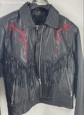 leather womens 10 jacket sz for sale  Detroit