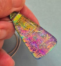 Dichroic glass pendant for sale  COLYTON