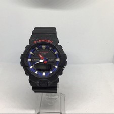 Relógio Casio G-Shock GA-800LT masculino preto analógico-digital azul/vermelho acento comprar usado  Enviando para Brazil