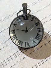 Glass magnified clock for sale  LINCOLN