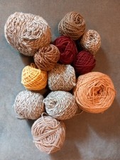 Brown wool mixed for sale  ASHBOURNE