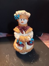 Snowman woman holding for sale  Caruthersville