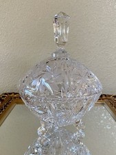 Vtg large crystal for sale  Modesto