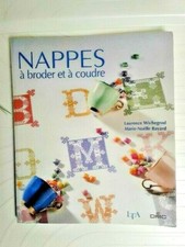 Nappes broder coudre d'occasion  France