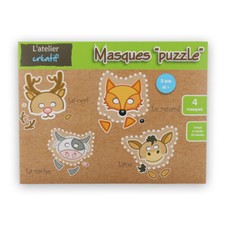 Masques puzzle créer d'occasion  France