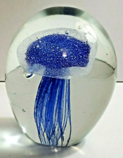 Blue jellyfish paperweight for sale  Bolingbrook
