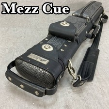 Taco de bilhar profissional Mezz couro sintético preto cinza comprar usado  Enviando para Brazil