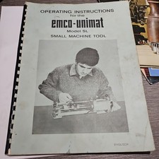 Emco unimat operating for sale  HARROGATE