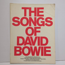 The Songs Of David Bowie Vintage Brochura 1977 24 Músicas Partituras Letras comprar usado  Enviando para Brazil