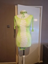 Neon green lace for sale  ERITH