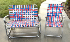 Vintage glider loveseat for sale  Bloomington