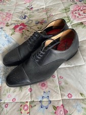 Grenson black leather for sale  PONTEFRACT