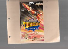 Barratts thunderbirds card for sale  BANBURY