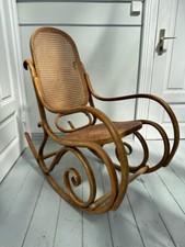 Schaukelstuhl rattan bugholz gebraucht kaufen  Hamburg