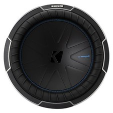 Usado, Subwoofer Kicker 51CWQ122 12" CompQ Series 2-Ohm Dual 500 Watts RMS -Preto comprar usado  Enviando para Brazil