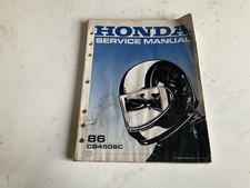 Honda cb450 service for sale  BISHOP AUCKLAND