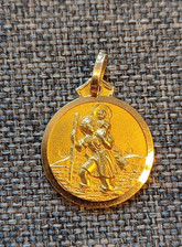 Médaille saint christophe d'occasion  Lourdes