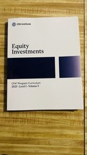 Cfa institute paperback for sale  Laredo