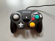 Controle Nintendo GameCube preto DOL-003 oficial original genuíno usado, usado comprar usado Controle Nintendo GameCube preto DOL-003 oficial original genuíno usado, usado comprar usado  Enviando para Brazil