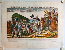 Affiche napoléon honneur d'occasion  La Courtine